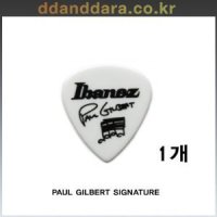 ★딴따라몰★ IBANEZ PAUL GILBERT SIGNATURE WHITE 1.0mm PICK 아이바네즈 폴 길버트 피크 [정품]