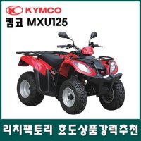 킴코 MXU125  사륜오토바이 사발이 ATV