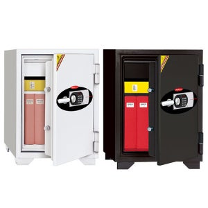 디프로매트 070EHK 가정/사무용 디지털+열쇠 이중잠금 내화금고 90kg 경보기장착 2년품질