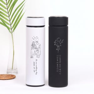 💙주문제작💙답례품 선물 드로잉 각인 차망 텀블러, 트렌즈