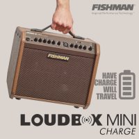 FISHMAN LOUDBOX MINI CHARGE 배터리 파워 피쉬맨 라우드 박스 미니 차지 LOUD BOX 버스킹 앰프