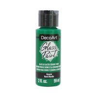 공예몰 DecoArt Glass Paint 2oz 09 Green 반무광 유리 세라믹 물감