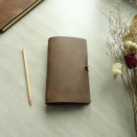 천연가죽 다이어리 Diary Binder Simple B6 MarsBrown