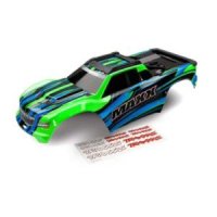 트렉사스 Traxxas Body Maxx green painted decal sheet AX8911G