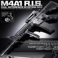 아카데미과학 에어소프트건 M4A1 RIS 돌격 소총 라이플