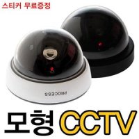 제이앤씨 모형 CCTV 카메라 감시스티커증정 보안 -블랙