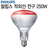 필립스 적외선조사기용 전구 250w 2개