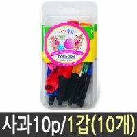 칼라 인쇄 풍선 사과 10p 파티 클럽 - 파티용품 풍선 헬륨풍선