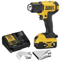 디월트 무선 히팅건 DEWALT 20V 배터리 세트 DCE530P1