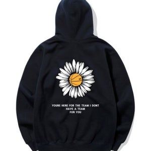 [트립션] BIG DAISY LOGO 후드티 - 네이비 TRIP20HDNVY035