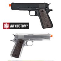 AW CUSTOM WE Colt 풀메탈 핸드건 BK 1911A1