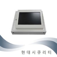 CCTV 벽부형 빌라 랙 시건장치 모니터 함체 경사형 보관함