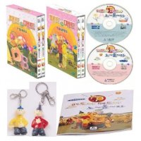 DVD CD 패트와매트 영어한글율동동요 4종세트 4DVD 2CD 가사집 패트매트인형