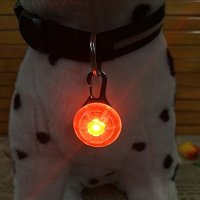 야간 강아지산책조명 LED 강아지산책라이트 구슬목걸이 불빛 발광펜던트 랜턴 안전등 전등