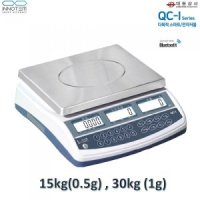 이노템 QC 계수용전자저울 15kg 0 5g 경보음기능 편리한 사용법 계량저울 실험실 도소매