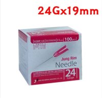 정림 일회용주사바늘 24Gx19mm 100개입 X 3개 주사침