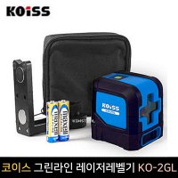 KOISS 코이스 6배밝기 그린 라인레이져레벨기 KO-2GL