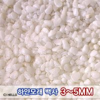 백사 3-5mm 3 4kg-수족관 열대어 어항 바닥모래