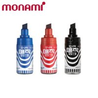 모나미 monami OIL MAGIC INK 모나미 병 매직 사각닙