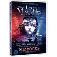 유니버셜 DVD 레미제라블 뮤지컬 콘서트 공연 크레딧 리플렛 한정판 LES MISERABLES THE STAGED CONCERT