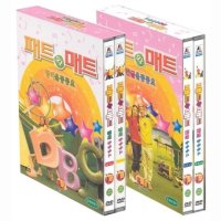 엘라이트 DVD 패트와매트 영어율동동요 한글율동동요 4종세트 4disc