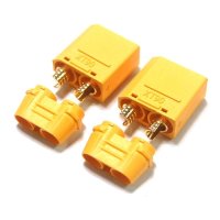 Anti Spark Connector Male and Male 수놈 1쌍 UP-XT90S-M 4