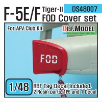 1 48 F-5E F Tiger-II FOD Cover set for AFV club 1 48