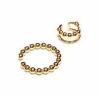 홈데렐라 기은세협찬 Ball Ear Cuff Set