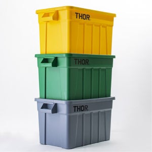 THOR 트러스트 토르 사각컨테이너 75L 토트박스SET(뚜껑 포함) 7color 착불배송상품[장난감정리함 캠핑박스]