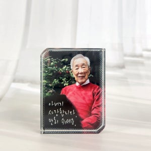 🎗납골당 꾸미기 크리스탈 추모 영정 액자 제작, 포토인스토리