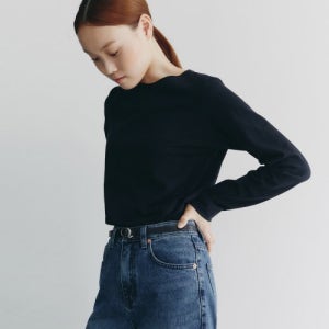 [38컴온커먼] 20AU ROUND T-SHIRTS (BLACK) 2041272