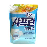 엘지생활건강 샤프란 햇빛건조 프레쉬 아로마 리필 2L