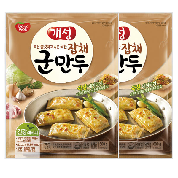 동원 개성 더 바삭한 군만두 600g x 6봉