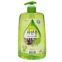 엘지생활건강 자연퐁 솔잎 주방 세척제 980ml