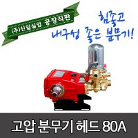 신일실업 고압분무기 80A