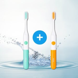 에드코스 소닉마일드 전동칫솔 1+1 (Mint,Orange)