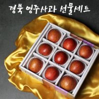 영주 홍로 꿀 사과 3KG 9과 추석선물세트