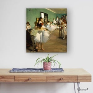 원화사이즈 명화액자 에드가 드가 무용 수업