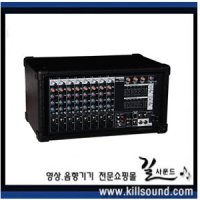 LEEM 파워드믹서 250W 8CH 이펙터 앰프내장 PR-500