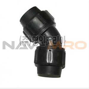 PPI PE 수도관 엘보 (45도)