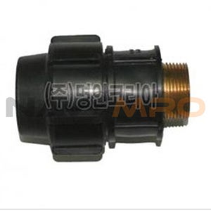 PPI PE 수도관 동밸브소켓