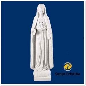 이탈리아 천연 대리석 파티마 성모님 (주문제작)가격별도협의 천주교 가톨릭 이태리수입  야외용성모상,대형성모상,대형성상