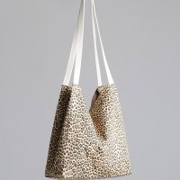 그린스터프 GREEN STUFF 스퀘어 엣지 에코백 47 레오파드 호피 - leopard square edge ecobag none