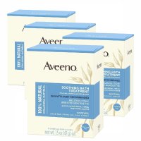 Aveeno 아비노 순한 건성피부용 오트밀 입욕제 8개입X4팩 총32회분 Soothing Bath Dry Eczema  42g  4개