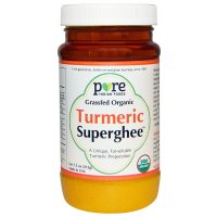 퓨어인디언푸드 초지방목 오가닉 강황 기버터 212g Pure Indian Foods Grass-Fed Turmeric Superghee