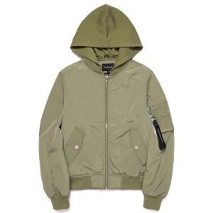 디한자켓 로빈ROBIN ARMY GREEN QUILTED KEVLAR MA-1,오토바이자켓