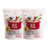 사조해표 얼큰 다시팩 150g  2개