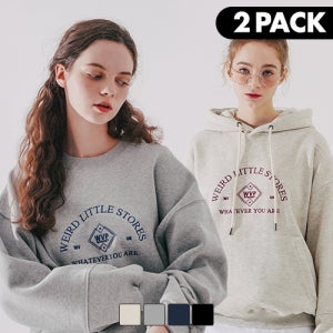 [더블유브이프로젝트][패키지] 프레니 맨투맨 MJMT7407+프레니 후드 MJHD7554