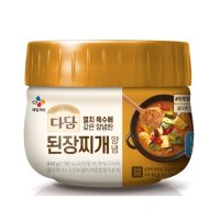 CJ제일제당 CJ 가능상품 다담된장찌개전용840g