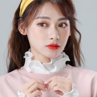 페이크 터틀넥 레이스 카라 119-000017